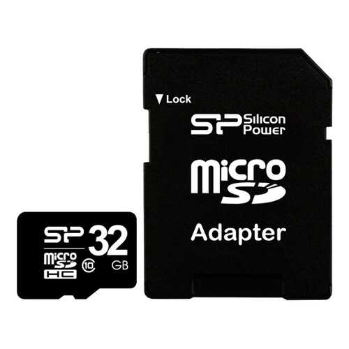 Карта памяти Silicon Power Micro SDHC SP032GBSTH010V10-SP 32GB в Евросеть