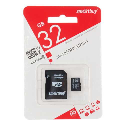 Карта памяти Smartbuy Micro SDHC 32GB в Евросеть