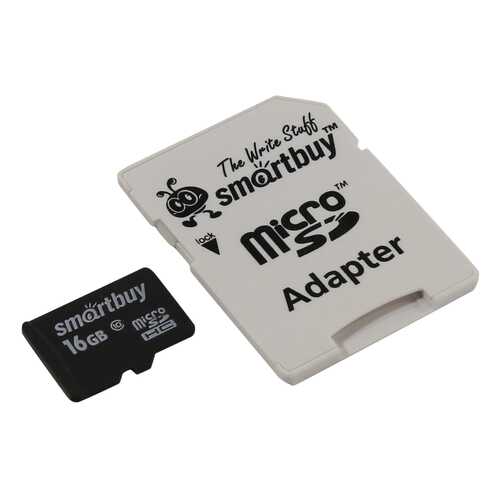 Карта памяти SmartBuy Micro SDHC SB16GBSDCL10-01 16GB в Евросеть