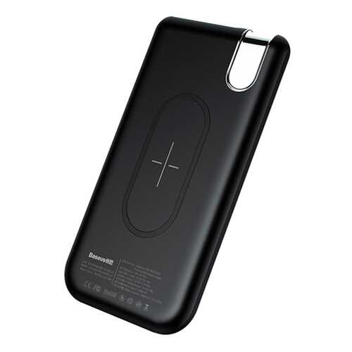 Аккумулятор с беспроводной зарядкой Baseus Thin Version Wireless Charge Power Bank Black в Евросеть