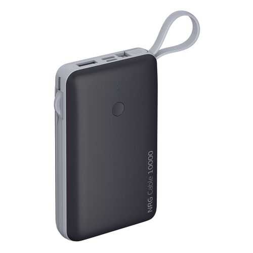 Внешний аккумулятор Deppa NRG Cable 4в1 10000mAh, Grey (33561) в Евросеть