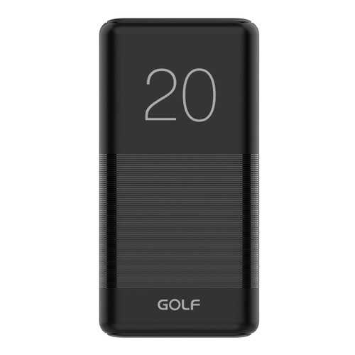 Внешний аккумулятор Golf G81 Powerbank 20000 mah Black в Евросеть