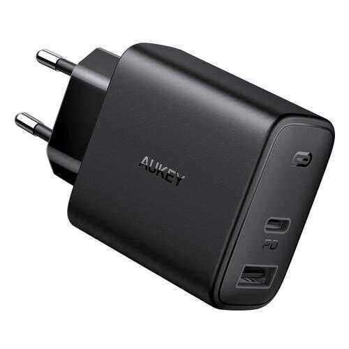 Сетевое зарядное устройство Aukey Swift Mix PD 30W USB-A/C PA-F3 (Black) в Евросеть