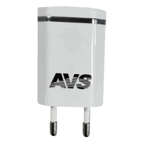 Сетевое зарядное устройство AVS UT-711 1 USB 1,2A White в Евросеть