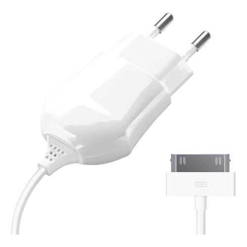 Сетевое зарядное устройство Deppa Apple 30-pin 1A White в Евросеть