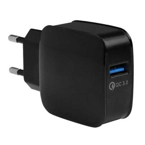 Сетевое зарядное устройство EnergEA Ampcharge USB QC3.0 18W Black в Евросеть