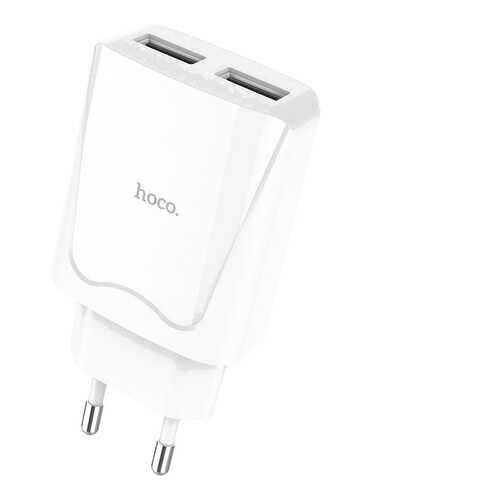 Сетевое зарядное устройство HOCO C52A 2 USB 2.1A White в Евросеть