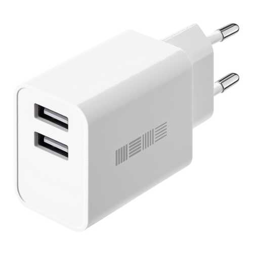 Сетевое зарядное устройство InterStep New RT:2*USB 2.4A, White в Евросеть