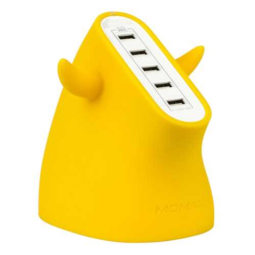 Сетевое зарядное устройство MoMax U.Bull 5 USB 8A Yellow в Евросеть