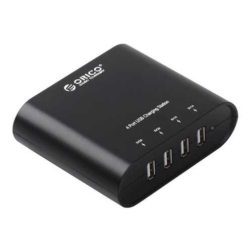 Сетевое зарядное устройство Orico DCH-4U 4 USB 2,1A Black в Евросеть