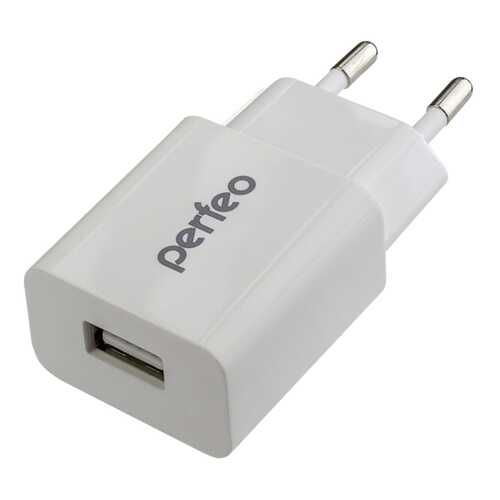 Сетевое зарядное устройство Perfeo с разъемом USB, 2.1А, белый, CUBE 1 (PF_A4128) в Евросеть
