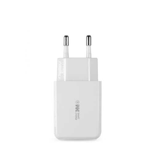 Сетевое зарядное устройство WK Suda 1m 2USB 2.4A+кабель USB-iP White в Евросеть