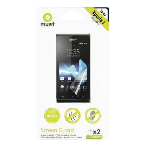 Пленка Muvit MUSCP0271 для Sony Xperia J 2шт в Евросеть