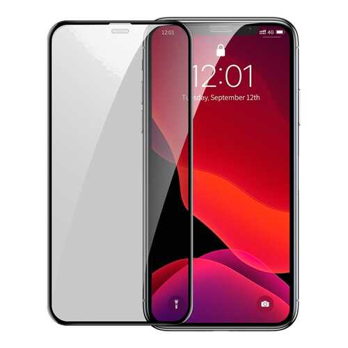 Защитное стекло Baseus Curved Privacy для iPhone X/Xs/11 Pro Black в Евросеть