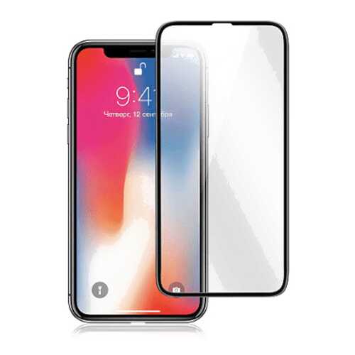 Защитное стекло для смартфона CaseGuru для iPhone X/XS/11 Pro Glue FS Black в Евросеть