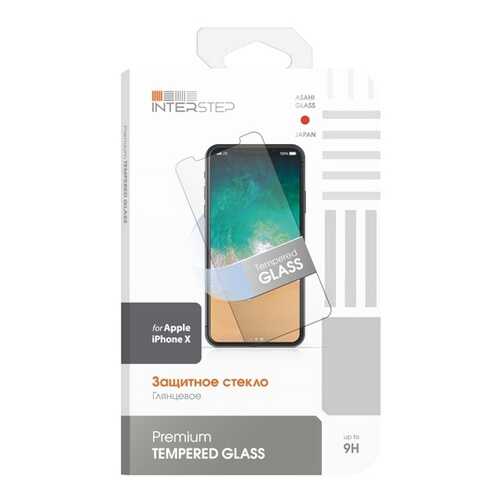 Защитное стекло InterStep для Apple iPhone X в Евросеть