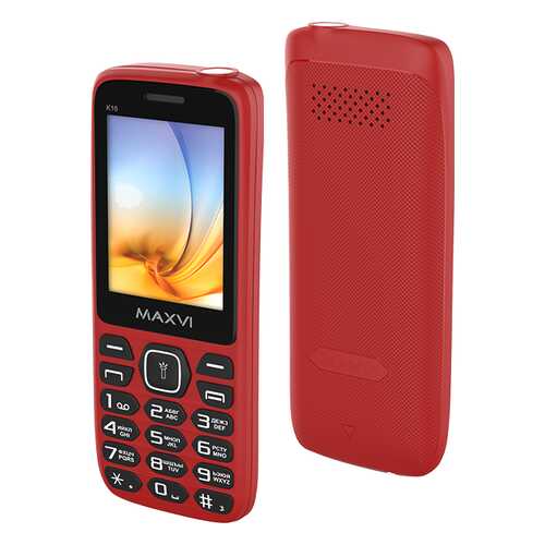 Мобильные телефоны Maxvi K16 Red в Евросеть