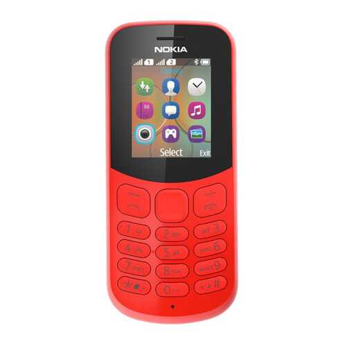 Мобильный телефон Nokia 130 Red в Евросеть