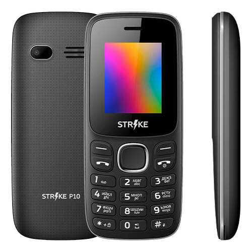 Мобильный телефон STRIKEP10 Black/Grey в Евросеть