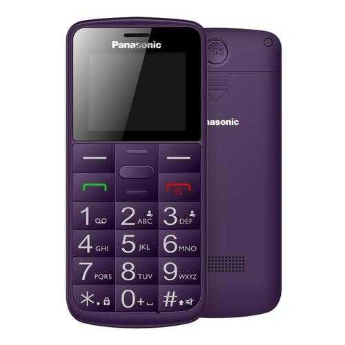 Мобильный телефон Panasonic KX-TU110 RU Violet в Евросеть