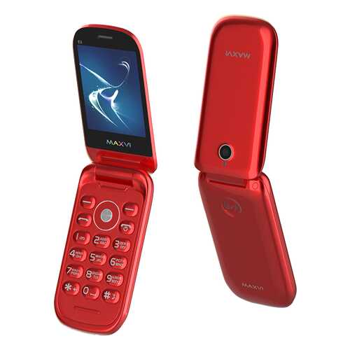 Мобильный телефон Maxvi E3 Red в Евросеть