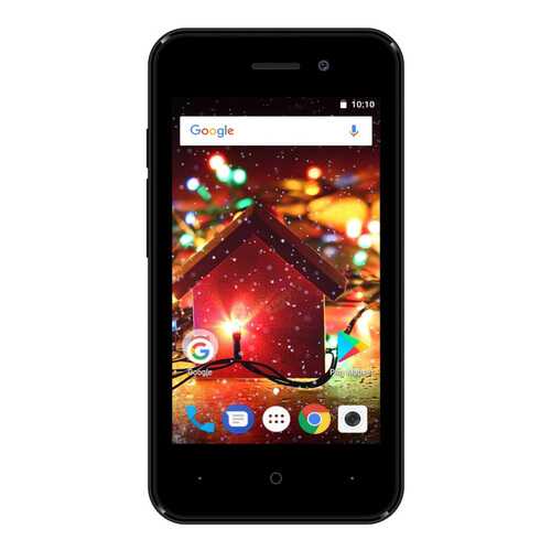 Смартфон Digma HIT Q401 3G 8Gb Black в Евросеть