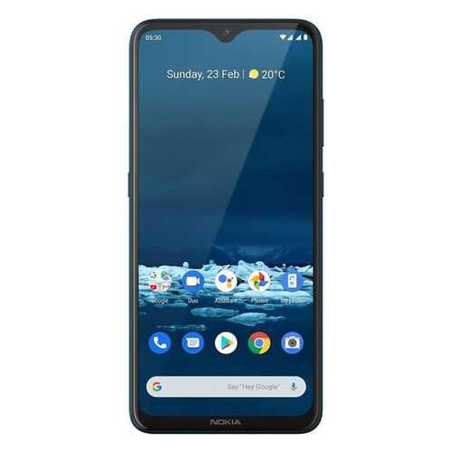 Смартфон Nokia 5.3 3+64GB Cyan (TA-1234) в Евросеть