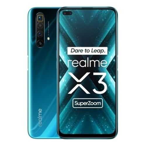 Смартфон Realme X3 Super Zoom 12+256GB Glacier Blue (RMX2086) в Евросеть