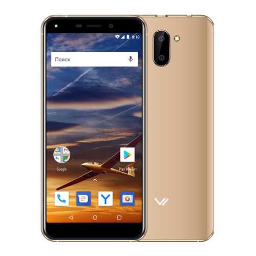 Смартфон Vertex Impress Vira NFC 4G Gold в Евросеть