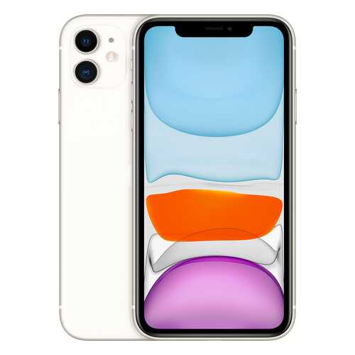 Смартфон Apple iPhone 11 64GB White (MWLU2RU/A) в Евросеть