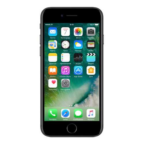 Смартфон Apple iPhone 7 32Gb Black (MN8X2RU/A) в Евросеть